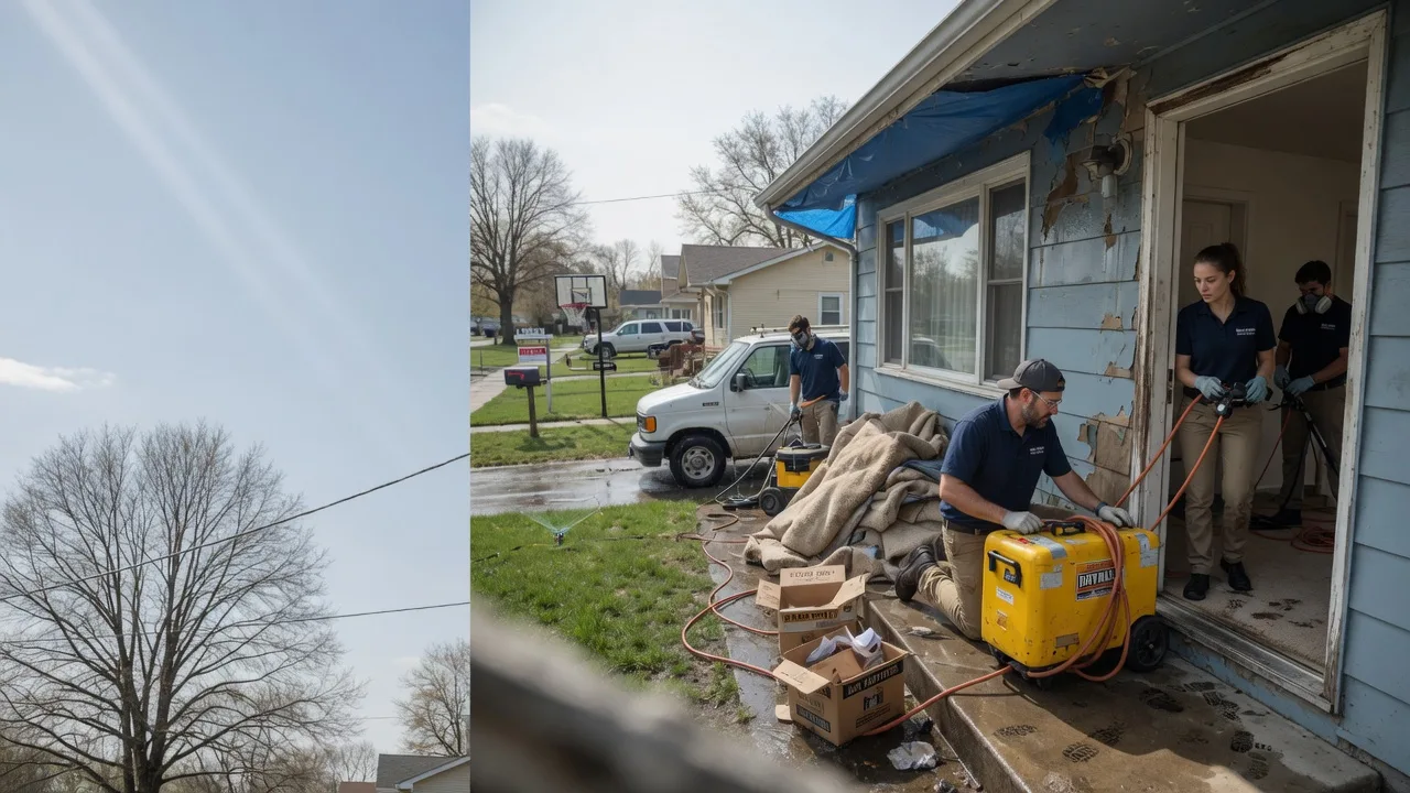 Basement Flood Cleanup in Powhatan, VA near me